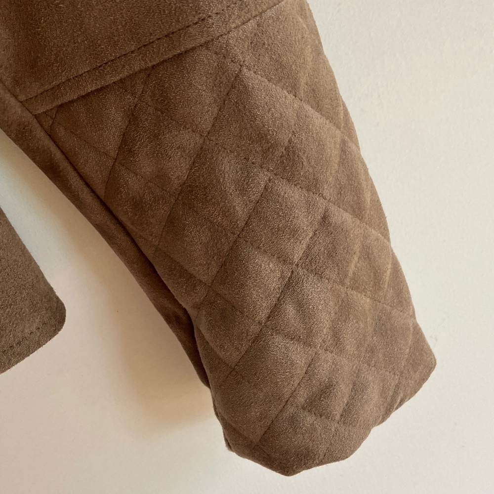 Kut from the Kloth Women's Tan Leather Jacket - Picture 4 of 7